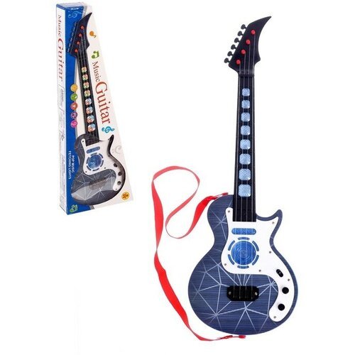 Купить Гитара «Рок-гитарист», световые, звуковые эффекты, работает от батареек
Гитара «...