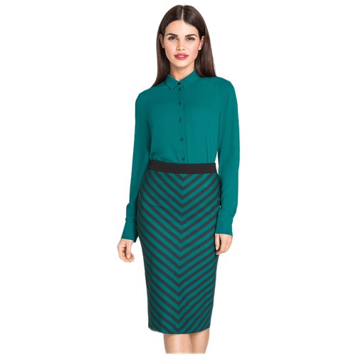 Купить Блуза Bestia, размер XL/50, зеленый
Классическая блузка от бренда Bestia.<br><br...