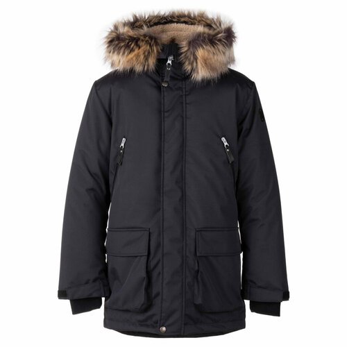 Купить Парка KERRY, размер 170, черный
Зимняя куртка-парка для мальчика от известного б...