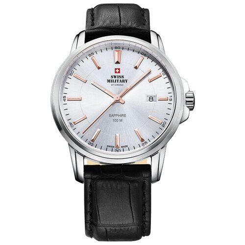 Купить Наручные часы SWISS MILITARY BY CHRONO SM34039.08, серебряный
Swiss military. Сд...