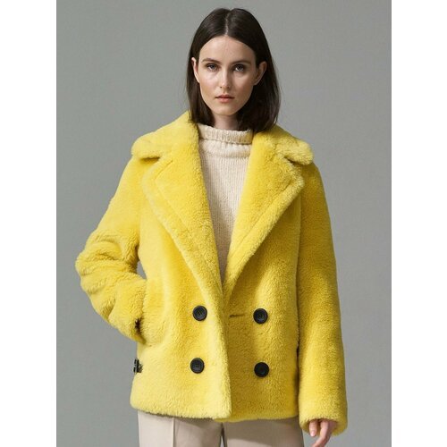 Купить Куртка silverfox, размер 48, желтый
Шуба женская чебурашка SilverFox - это преми...