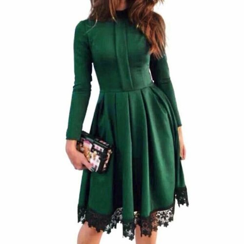 Купить Платье размер XL, зеленый
Женское нарядное платье, с кружевом, которое подойдет...