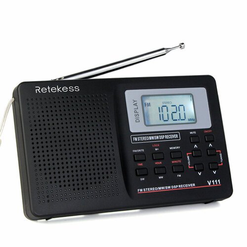 Купить Радиоприемник Retekess V111
Радиоприемник Retekess V111 - это портативное устрой...