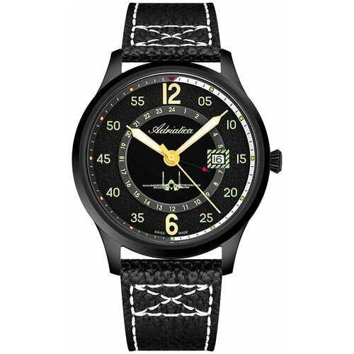Купить Наручные часы Adriatica Aviation A8311.B224Q, черный
Строгие часы для настоящих...