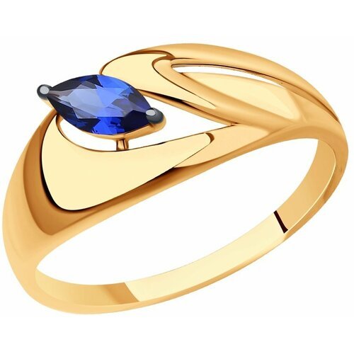 Купить Кольцо Diamant online, золото, 585 проба, корунд, размер 19
<p>В нашем интернет-...