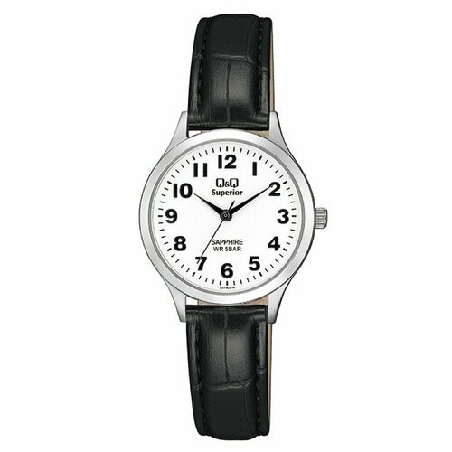 Купить Наручные часы Q&Q S279-314, белый
Женские кварцевые часы в круглом стальном корп...
