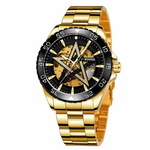 Купить Наручные часы WINNER, черный, золотой
Часы наручные T-WINNER Автоматические со з...