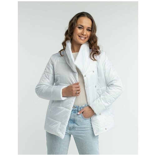 Купить Куртка ДЮТО, размер 56, белый
Модная короткая демисезонная куртка модели Алия Дю...