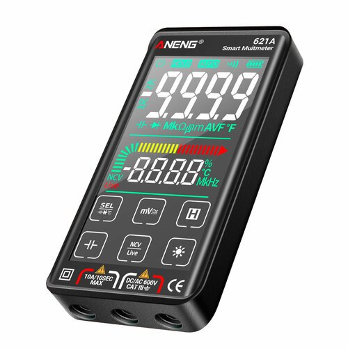 Купить Мультиметр цифровой автоматический с сенсорным управлением ANENG 621A / 10000 от...