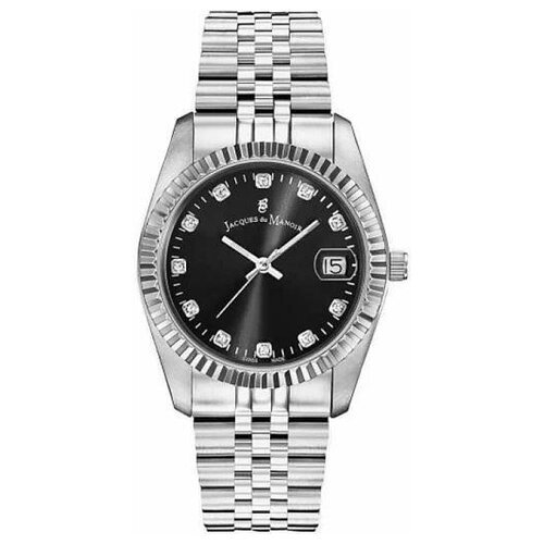 Купить Наручные часы Jacques du Manoir NRO.05, черный, серебряный
Вдохновение для совре...