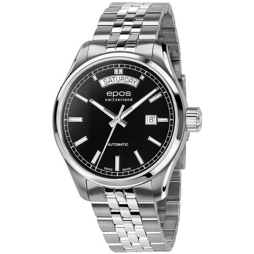 Купить Наручные часы Epos Passion 3501.142.20.95.30, черный, серебряный
Мужские автомат...