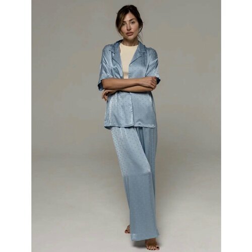 Купить Пижама Lavolle, размер L, голубой
Ищете идеальную пижаму для комфортных и стильн...