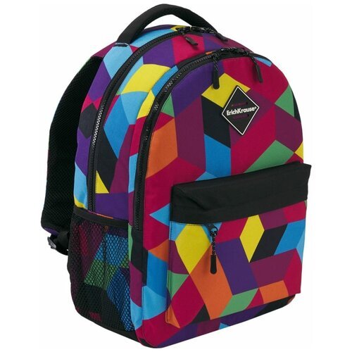 Купить Ученический рюкзак ErichKrause EasyLine с двумя отделениями 20L Disco Style (в п...