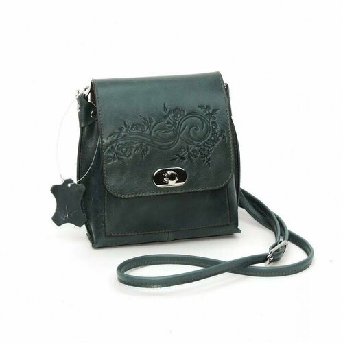 Купить Сумка Kalinovskaya, зеленый
<p>Маленькая кожаная сумочка с удобными карманами оч...
