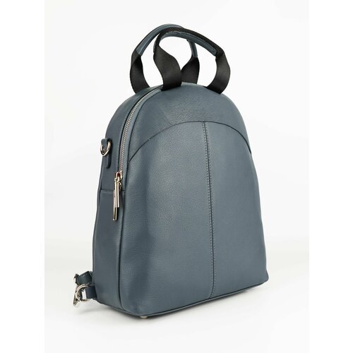 Купить Рюкзак , серо-голубой
Серо-синяя кожаная женская офисная сумка - рюкзак это стил...