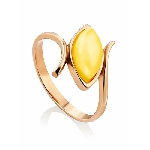 Купить Кольцо, янтарь, безразмерное, золотой
Лёгкое кольцо из с натуральным цельным янт...