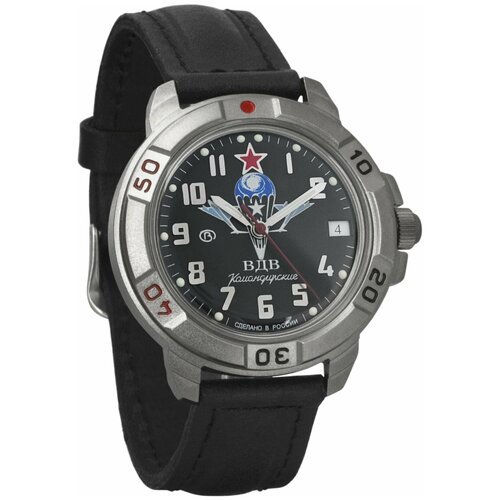 Купить Наручные часы Восток Командирские, серый, черный
Часы наручные механические с ру...