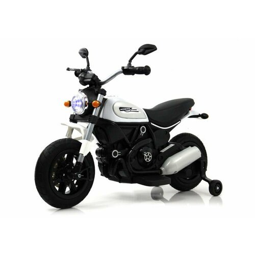 Купить Другие электромобили Rivertoys Детский электромотоцикл Z111ZZ белый
Мотоцикл Z11...