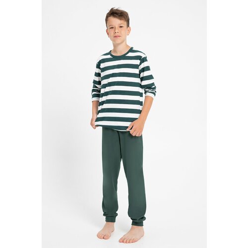 Купить Пижама Taro, размер 146, зеленый
Хлопковая пижама Blake зеленого цвета. Пижама в...