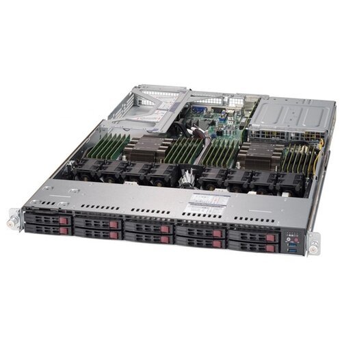 Купить Сервер Supermicro SuperServer 1029U-TR4 2 x Intel Xeon Silver 4110 2.1 ГГц/128 Г...