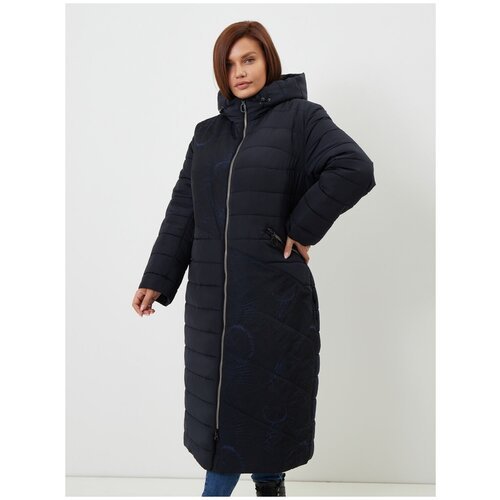 Купить Куртка mirage style, размер 62, синий
Пальто женское - пуховик. Стеганая куртка...