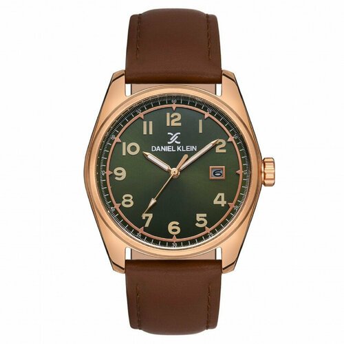 Купить Наручные часы Daniel Klein, зеленый
Мужские кварцевые часы в круглом корпусе на...