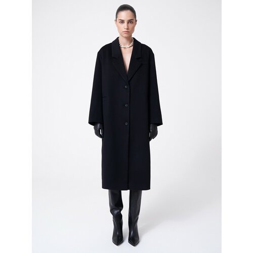 Купить Пальто PATRATSKAYA, размер XXL, черный
<p>Базовое пальто выполнено из 100% италь...