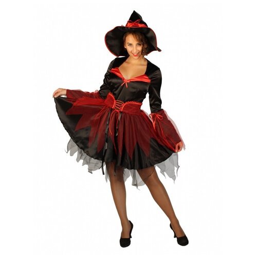 Купить Карнавальный костюм ведьмы (7920) 44
Карнавальный костюм ведьмы 44<br><p>Красный...