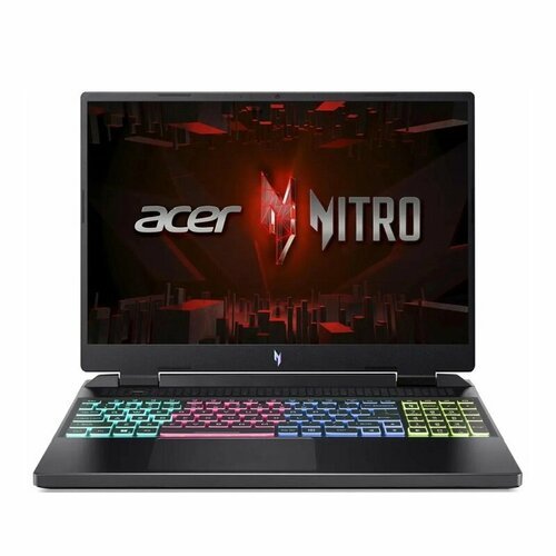 Купить Ноутбук Acer Nitro 16 AN16-41-R5H9 (NH. QLKCD.002) 16", IPS, AMD Ryzen 5 7640HS...