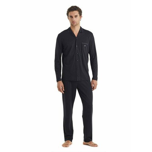Купить Пижама BlackSpade, размер S, черный
Пижама выполнена из хлопка и мягкого модала....