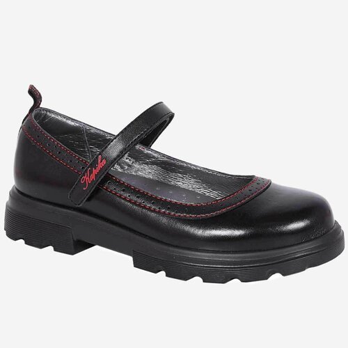Купить Туфли Kapika, размер 31, черный
Повседневные туфли для девочки на стильной масси...