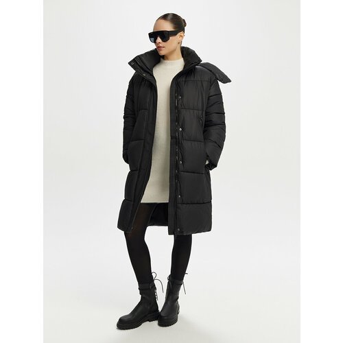 Купить Куртка LOVE REPUBLIC, размер 42, черный
Женское пальто LOVE REPUBLIC со съемным...