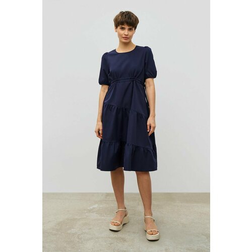Купить Платье Baon, размер 48, синий
Свободное платье с ярусной юбкой - универсальная в...