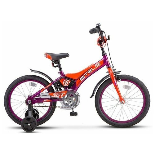 Купить Велосипед Stels 18' Jet Z010 (LU087404), Фиолетовый/Оранжевый
Комплект: велосипе...