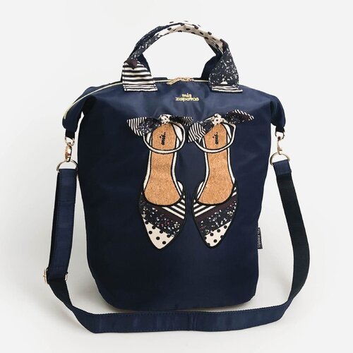Купить Сумка-рюкзак женский, MT7-7386 blue (23*40*16)
- одно отделение на молнии; <br>-...