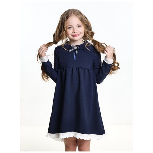 Купить Школьное платье Mini Maxi, размер 128, синий
Платье для девочек Mini Maxi, модел...