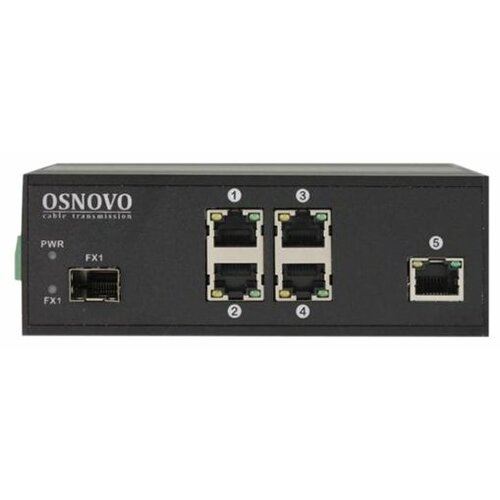 Купить Коммутатор OSNOVO SW-40501/IC
<br><br> OSNOVO SW-40501/IC – промышленный неуправ...