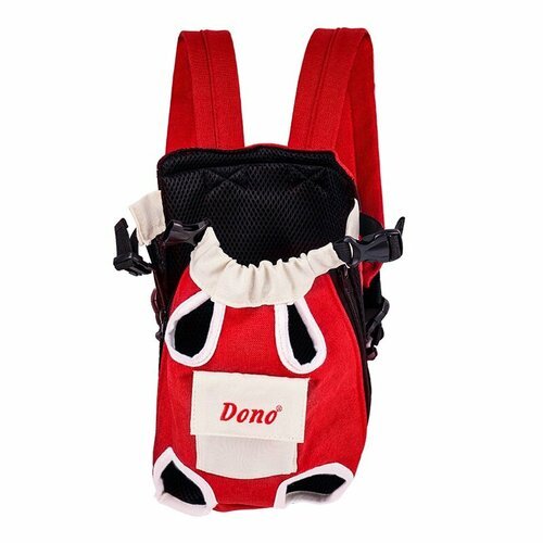 Купить Рюкзак-переноска для мелких домашних питомцев Dono размер M Red
Рюкзак-переноска...