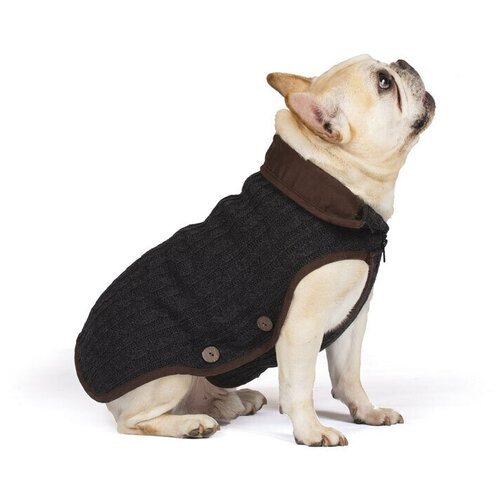 Купить Dog Gone Smart Вязаная нано куртка Nano Knit Sweater, размер 24", коричневый,
Do...