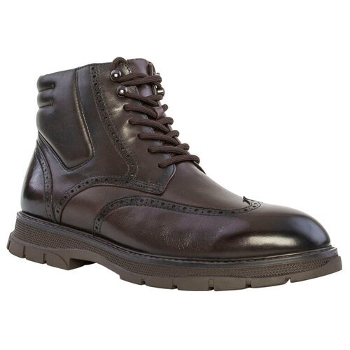 Купить Ботинки Milana, размер 43, коричневый
Зимние мужские коричневые ботинке на молни...