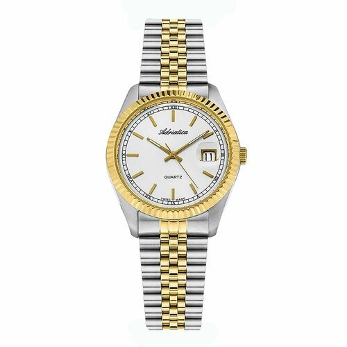 Купить Наручные часы Adriatica 84070, белый, золотой
Смелые акценты, контрастные сочета...