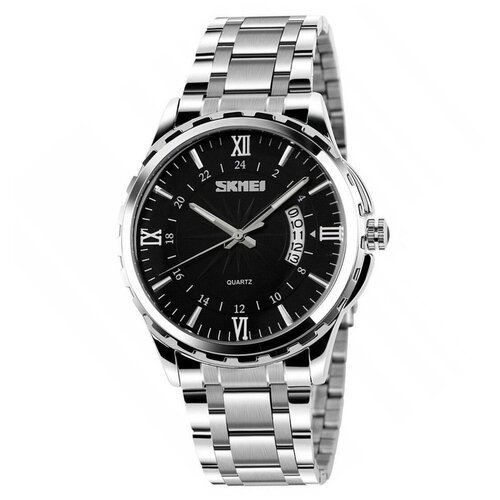 Купить Наручные часы SKMEI, черный, серебряный
Наручные часы SKMEI 9069 – модель класси...