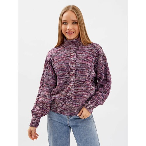 Купить Свитер CRUISER, размер 48-50, фиолетовый
Женский шерстяной свитер с горлом - это...