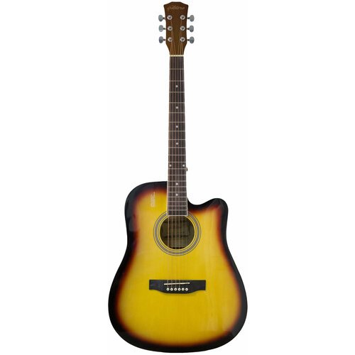Купить Акустическая гитара Elitaro E4120 SB, матовая, санберст
<br>Акустическая гитара...