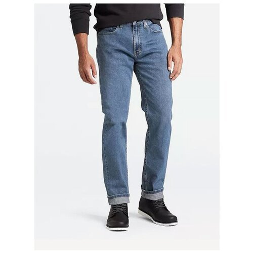 Купить Джинсы Levi's, размер 36/30, синий
Классические джинсы прямого кроя Levis 514 St...