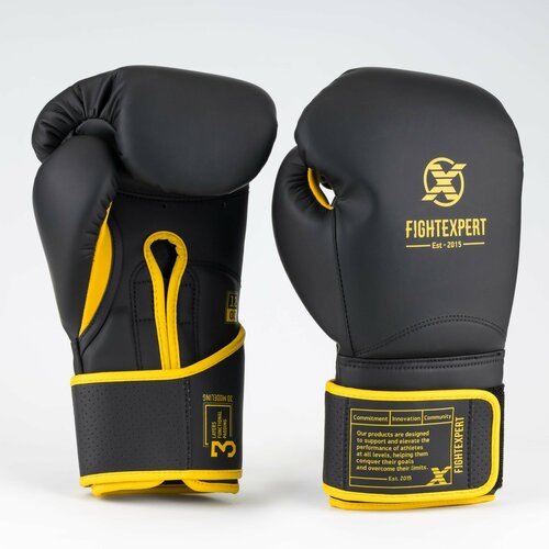 Купить Перчатки для бокса Outlaw FX-500 черно-желтые 12 унций
Боксерские перчатки Fight...