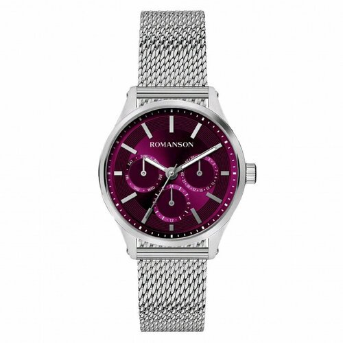 Купить Наручные часы ROMANSON, фиолетовый
Мужские кварцевые часы на стальном браслете м...