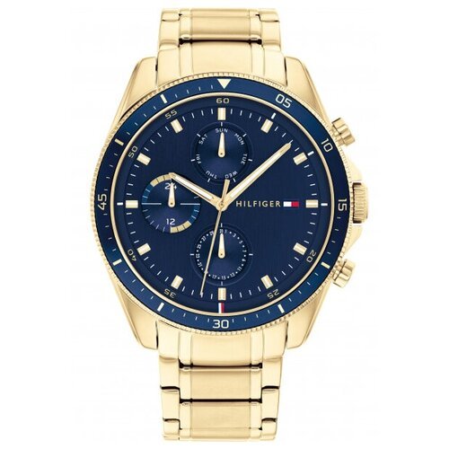 Купить Наручные часы TOMMY HILFIGER, синий, золотой
Мужские кварцевые наручные часы 

С...