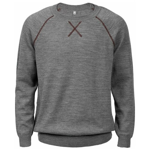 Купить Джемпер Sherst, размер 48, серый
Вязаный свитшот или спортивный пуловер? Джемпер...