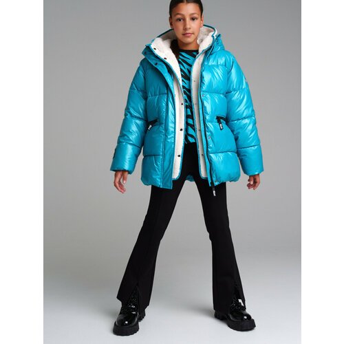 Купить Куртка playToday, размер 146, голубой
Куртка зимняя. Линия Nord - одежда для акт...